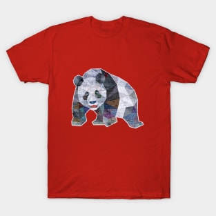 Panda Lowpoly T-Shirt